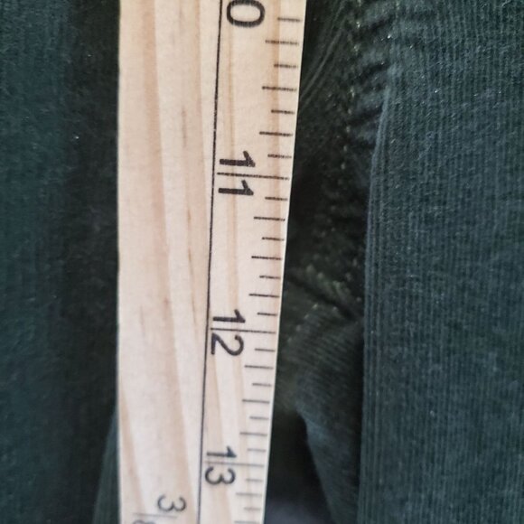 Loft Pants Womens 31 Green Corduroy Skinny Stretch - Picture 6 of 12